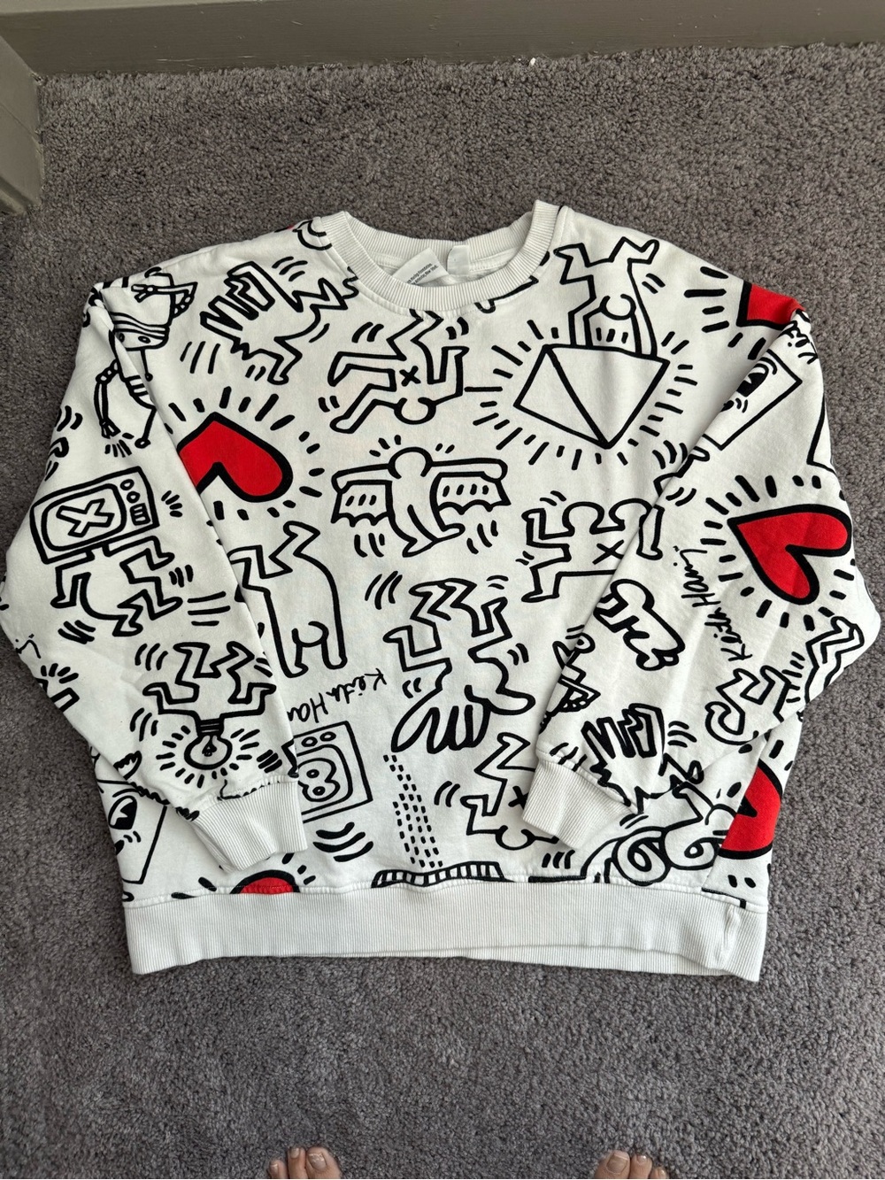 Keith Haring Sweatshirt size M
